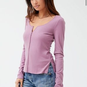 Urban Outfitters Ribbed Long Sleeve